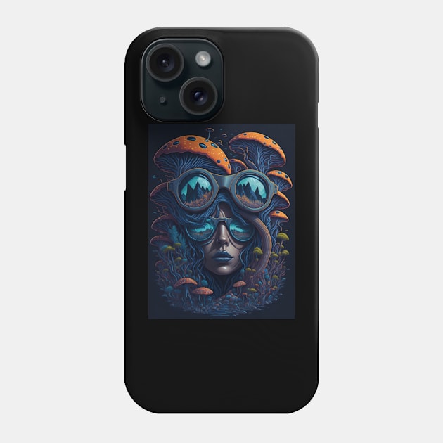 Techno Psy Shirt - Psychedelic Organism - Catsondrugs.com - #psychedelic #psychedelicart #trippy #psytrance #art #psy #trippyart #music #trance #rave #love #psychedelictrance #psyart #digitalart #psytranceworld #trancefamily Phone Case by catsondrugs.com