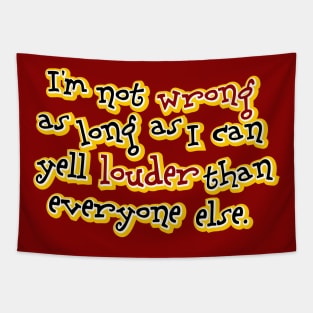 I'm not wrong Tapestry