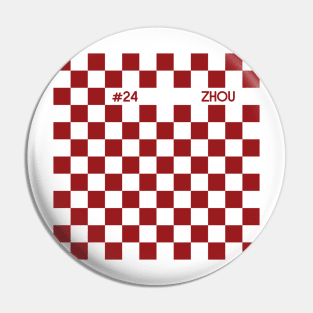 Zhou Guanyu Racing Flag - 2022 Season Pin