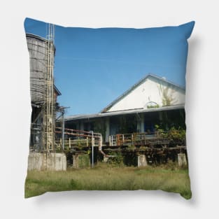 Abandoned Barn Pillow