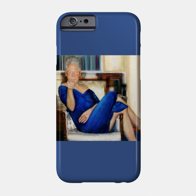 Bill Clinton Blue Dress Painting Bill Clinton Blue Dress