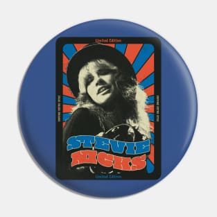 StevieNicks Queen Rokss- VINTAGE RETRO STYLE - POPART Pin