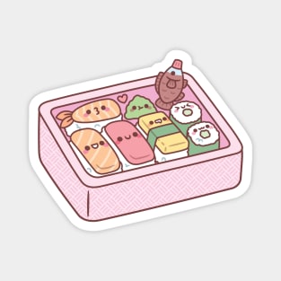 Kawaii Japanese Bento Box Sushi Magnet