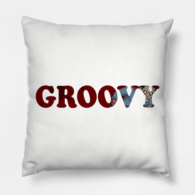 Groovy Ash Pillow by Tuckerjoneson13