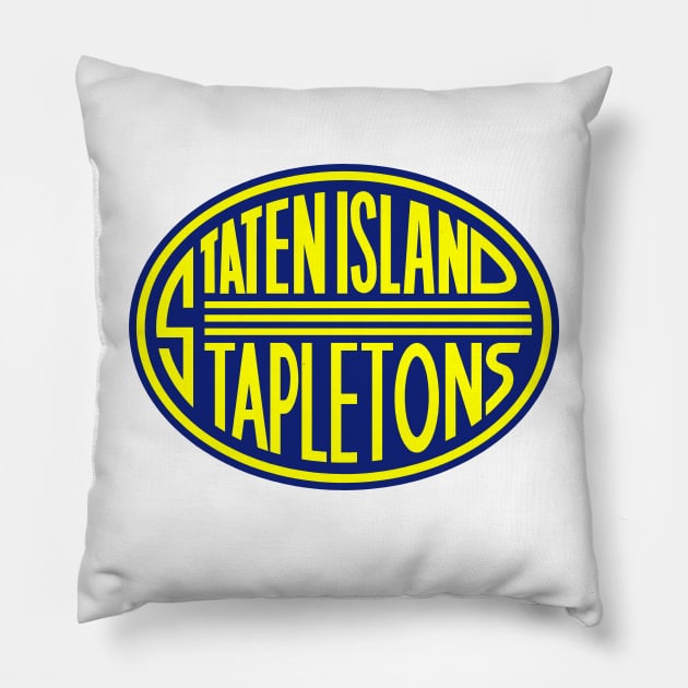 Staten Island Stapletons authentic Pillow by DarthBrooks