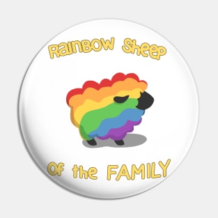 Rainbow sheep of the family Pin