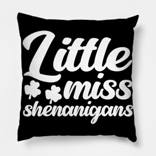 Miss Shenanigans - st Patrick's day Pillow