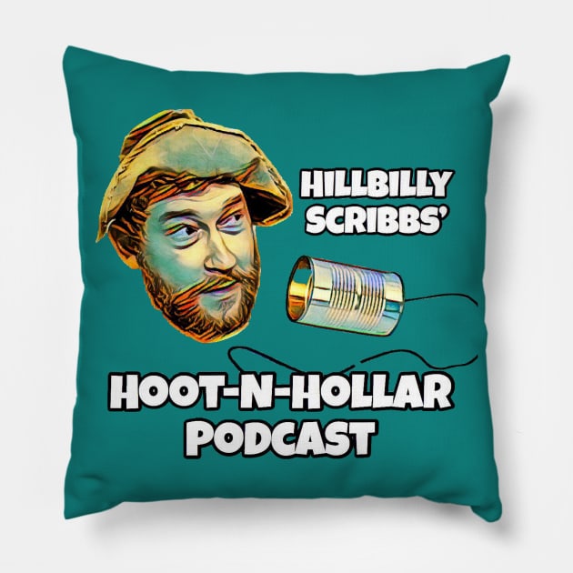 The Hoot-N-Hollar Pillow by Feeding The Monster Pod