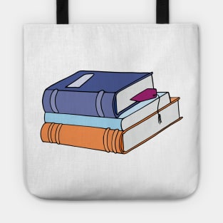 Stack of Books Tote