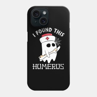 I Found This Humerus Ghost Boo Gift Phone Case