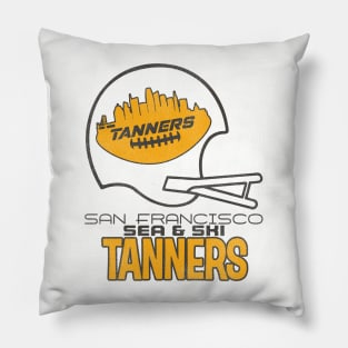 Defunct San Francisco Tanners Football Team Pillow