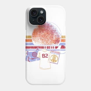 Spaceship Earth Monorail Design Phone Case