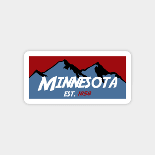 Minnesota Mountains Magnet