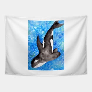 Litlle black whale Tapestry