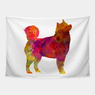 Dogs in watercolor with vibrant colors Tapestry