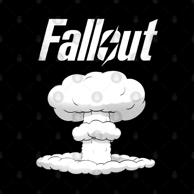 Fallout - mushroom Cloud by Buff Geeks Art