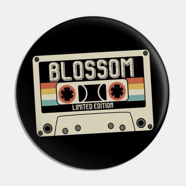 Blossom Name - Limited Edition - Vintage Style Pin by Debbie Art