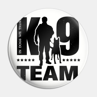 K-9 Team - K9 Unit - Malinois Pin