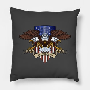 SEA TO SHINING SEA Pillow