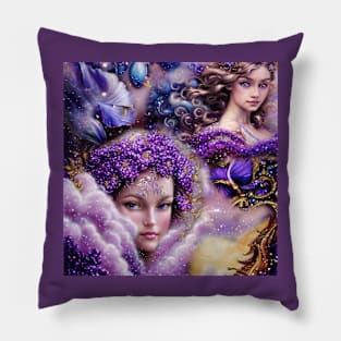 Lilac Cloud Dream Realm Pillow