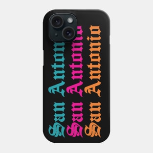 San Antonio Old English Phone Case