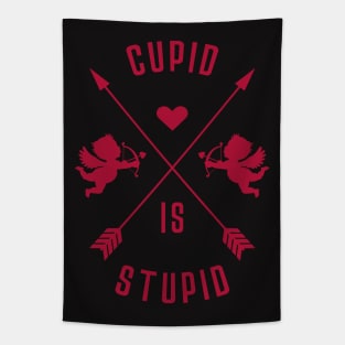 Cupid is Stupid Tapestry