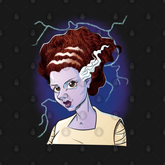 The Bride of Frankenstein by jwrightbrain