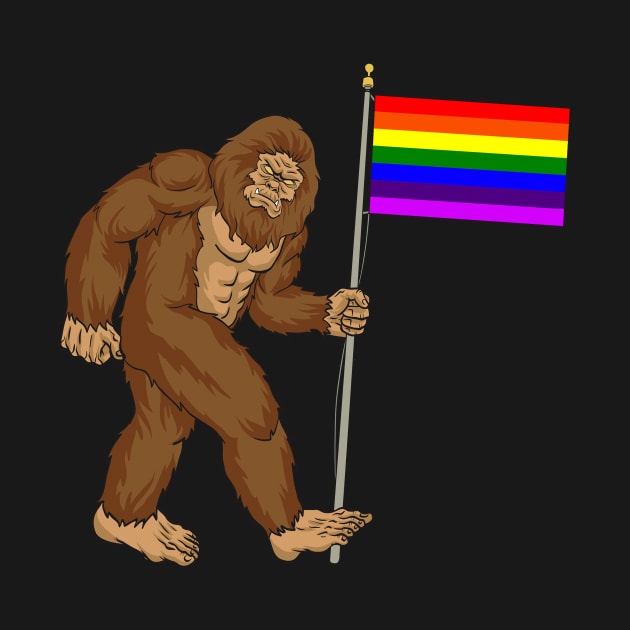 Bigfoot LGBT by MonkeysMind