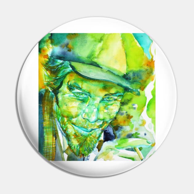 TOM WAITS watercolor portrait .1 Pin by lautir