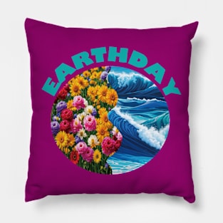 Earth Day Pillow