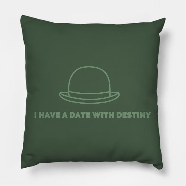 Date With Destiny Pillow by Delally