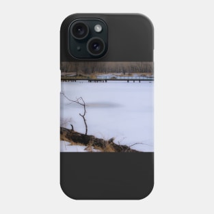 Frozen pond Phone Case