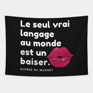 le seul vrai langage - Musset Tapestry