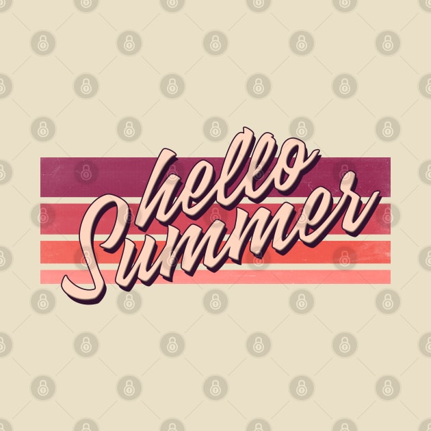 Hello Summer - Summer Vibes by Aanmah Shop