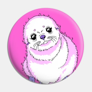 Cheerful little sea lion Pin