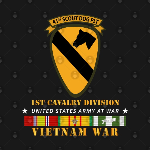 41st  Scout Dog Platoon 1st Cav - VN SVC wo Top by twix123844