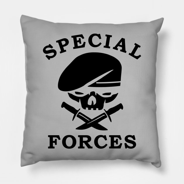 Mod.7 Special Forces Airborne Army Commando Pillow by parashop