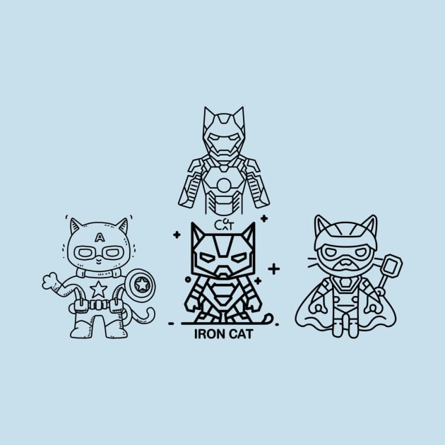 Cats avengers - funny cats memes by Tee.gram