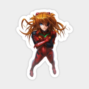 Asuka Langley Magnet