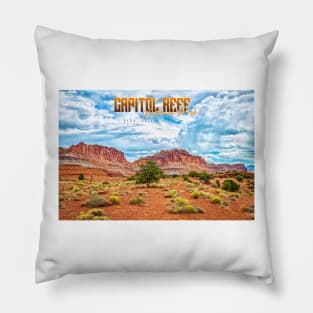 Capitol Reef National Park Pillow