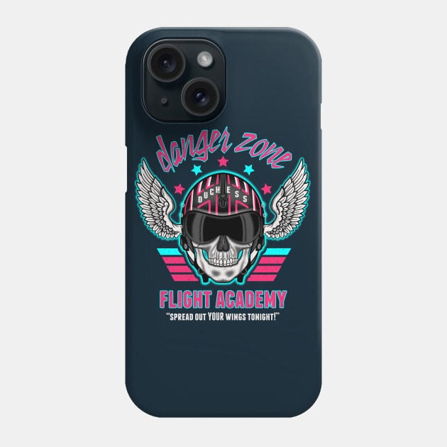 Danger Zone Flight Academy Phone Case by beware1984