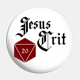 Jesus Crit Pin