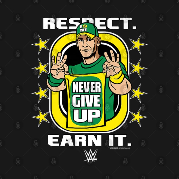 John Cena Respect Earn It Cartoon by Holman
