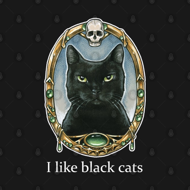 I Like Black Cats by Nat Ewert Art