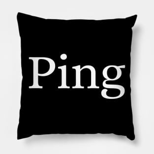 Ping Pillow