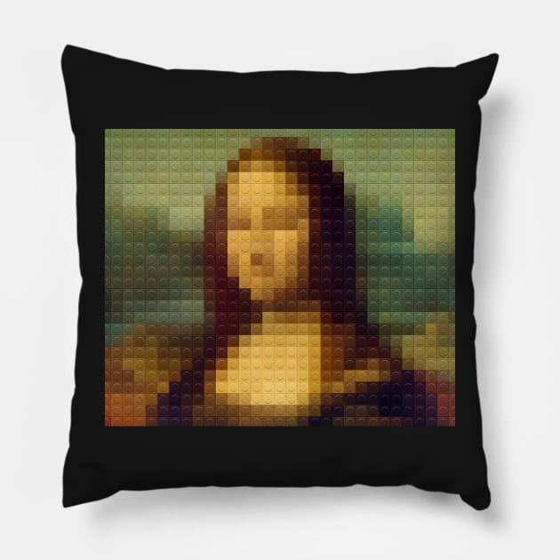 Gioconda Pillow by timegraf