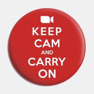 ZOOM - Keep Cam And Carry On Pin