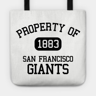 Property of San Francisco Giants Tote