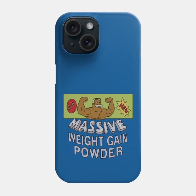 Massive Weight Gain Powder Phone Case by saintpetty