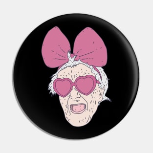 Centenarian - Wild Grandma - Longevity Pin